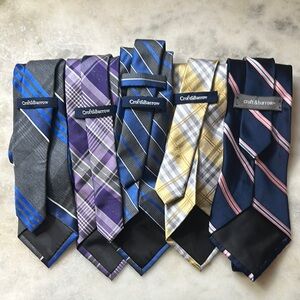 Croft & Barrow Men's Tie Set - Assorted Colors